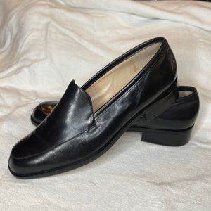 Enzo Angiolini Lafayette Black Leather Loafer Size 7 NWOT